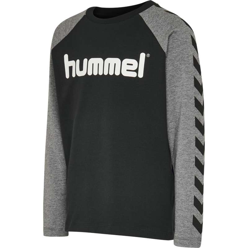 Hummel Boys L/S Dječje Majice Crne | 898077-023