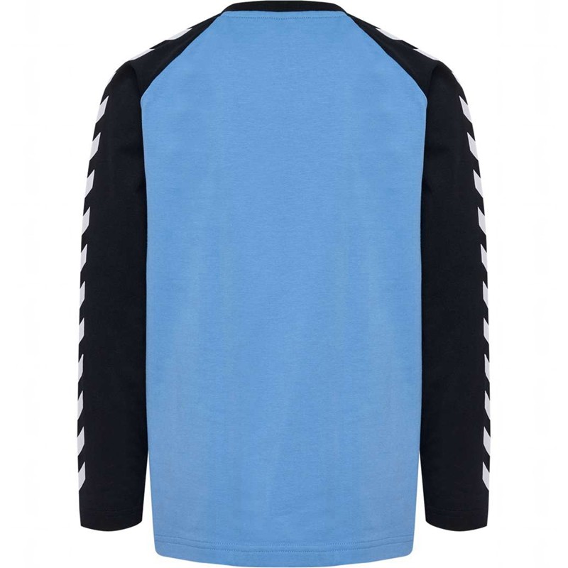 Hummel Boys L/S Dječje Majice Plave | 050195-273