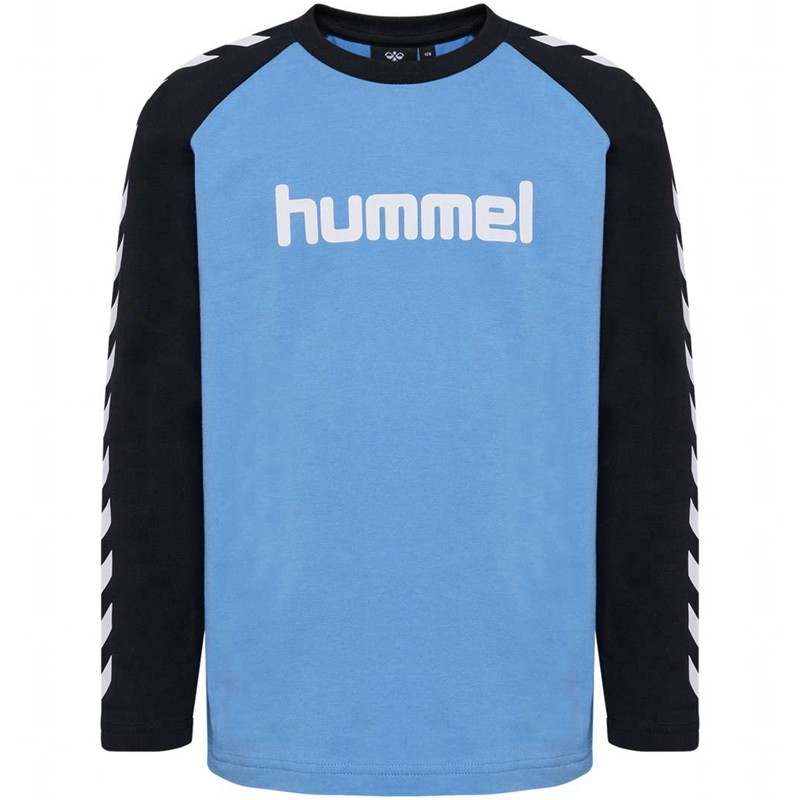 Hummel Boys L/S Dječje Majice Plave | 050195-273