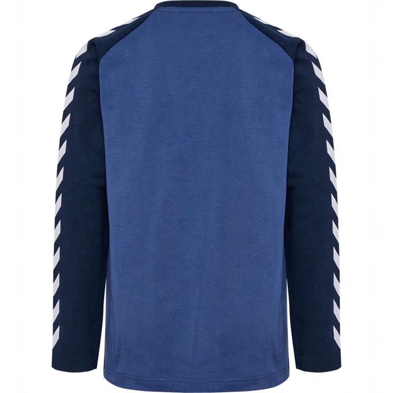 Hummel Boys L/S Dječje Majice Plave | 469931-845