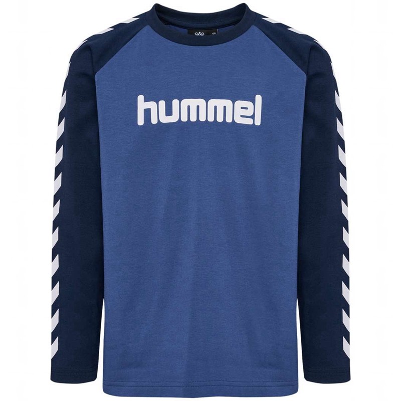 Hummel Boys L/S Dječje Majice Plave | 469931-845