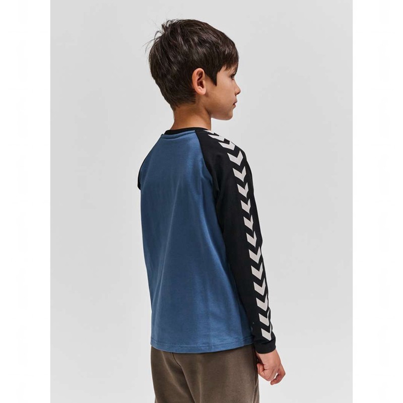 Hummel Boys L/S Dječje Majice Plave | 549593-436