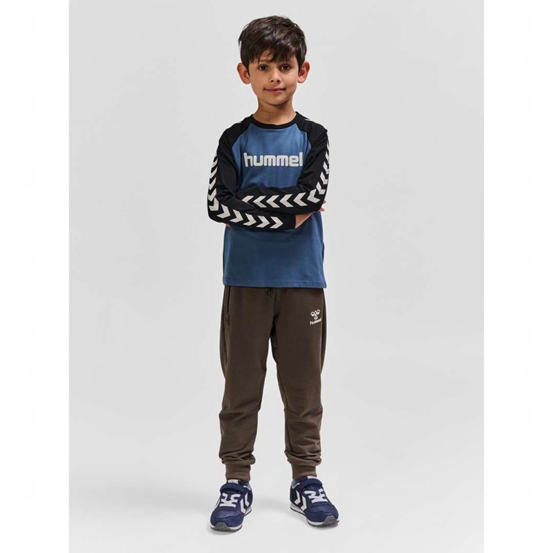 Hummel Boys L/S Dječje Majice Plave | 549593-436