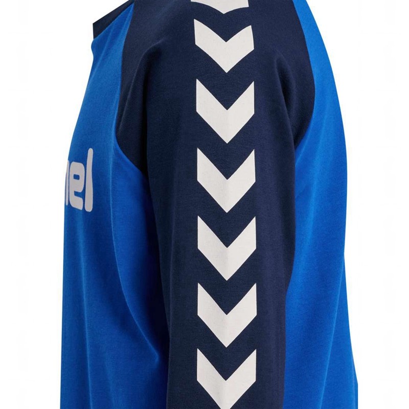 Hummel Boys L/S Dječje Majice Plave | 640163-818