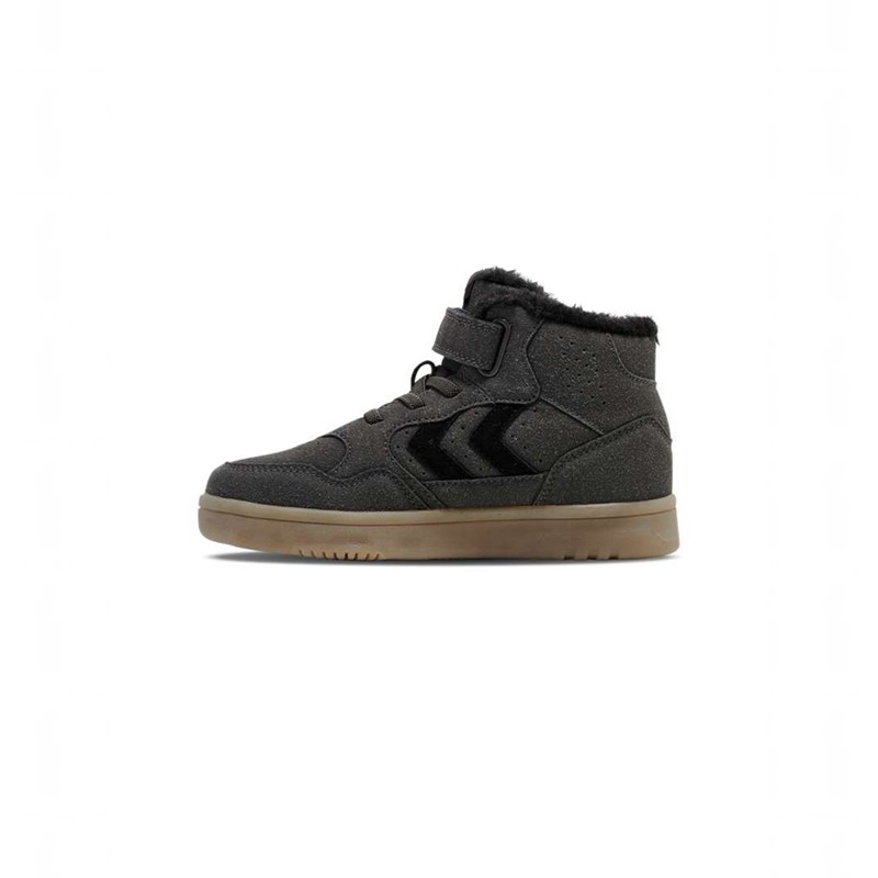 Hummel Camden Winter High Jr Dječje Zimske Cipele Crne | 919566-391