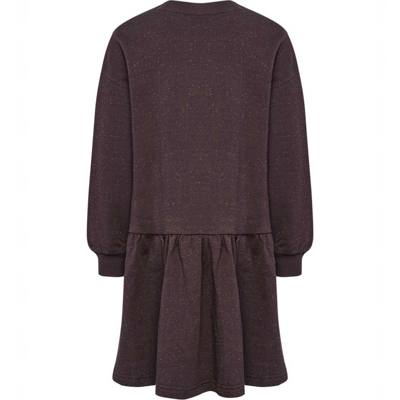 Hummel Carola L/S Dječje Haljina Čokoladne | 644645-195