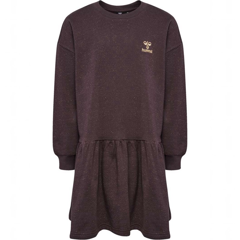 Hummel Carola L/S Dječje Haljina Čokoladne | 644645-195
