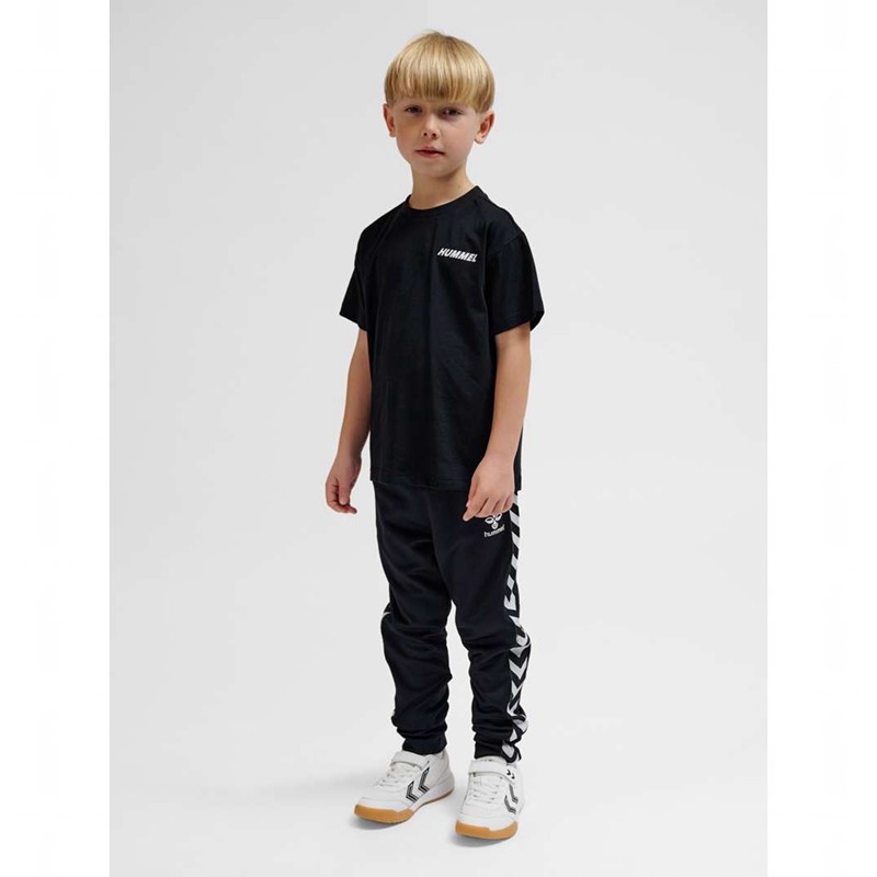 Hummel Casper S/S Dječje Majice Crne | 463097-205
