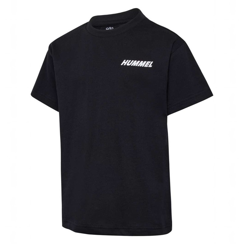 Hummel Casper S/S Dječje Majice Crne | 463097-205