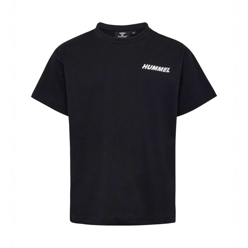 Hummel Casper S/S Dječje Majice Crne | 463097-205