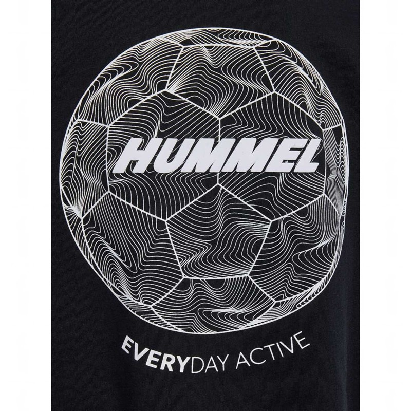 Hummel Casper S/S Dječje Majice Crne | 463097-205