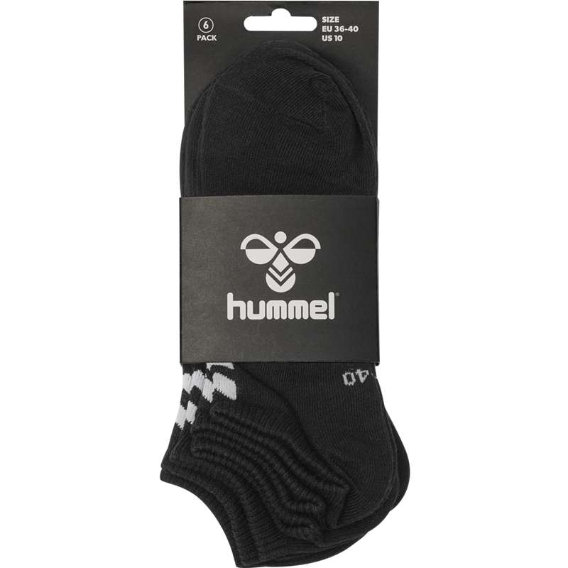 Hummel Chevron 6-pack Ankles Muške Čarape Crne | 491659-089
