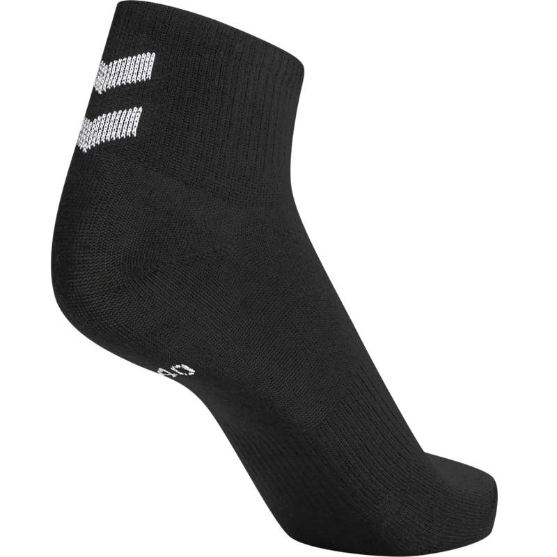 Hummel Chevron 6-pack Mid Cut Ženske Čarape Crne | 016233-094