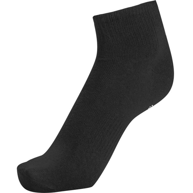 Hummel Chevron 6-pack Mid Cut Ženske Čarape Crne | 016233-094