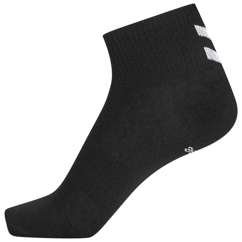 Hummel Chevron 6-pack Mid Cut Ženske Čarape Crne | 831105-727