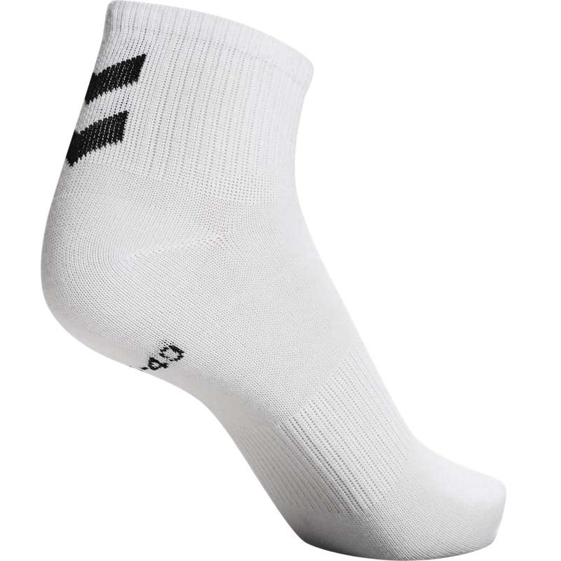 Hummel Chevron 6-pack Mid Cut Ženske Čarape Bijele | 376818-590