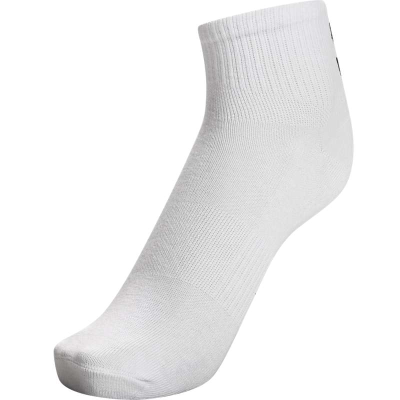 Hummel Chevron 6-pack Mid Cut Ženske Čarape Bijele | 376818-590