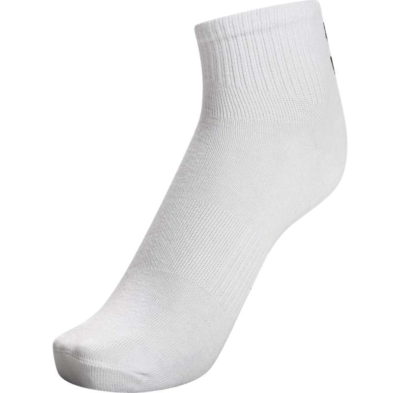 Hummel Chevron 6-pack Mid Cuts Muške Čarape Bijele | 635797-705