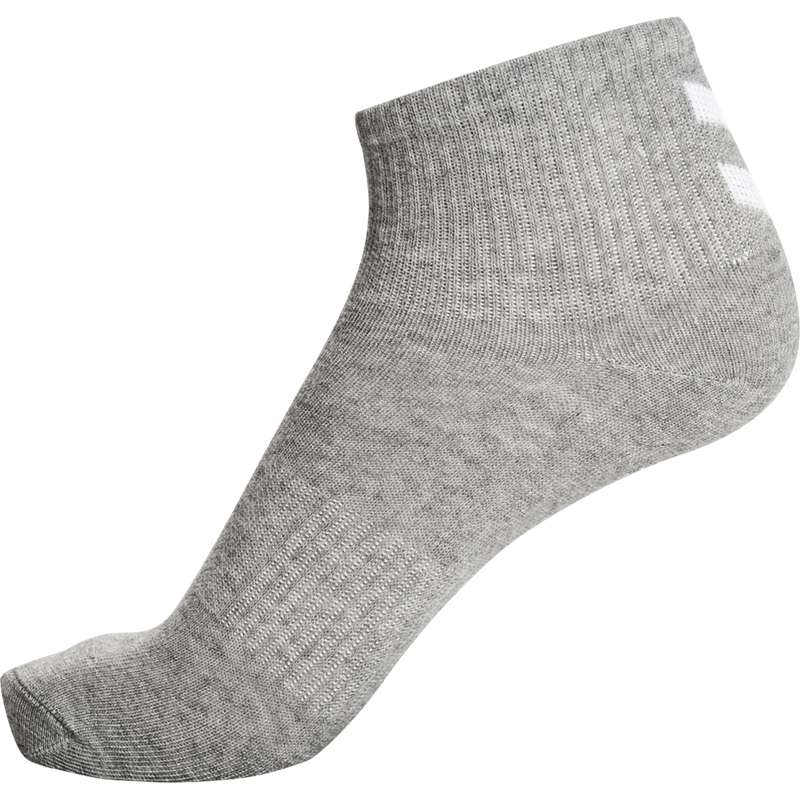 Hummel Chevron 6-pack Mid Cuts Muške Čarape Bijele | 187104-201