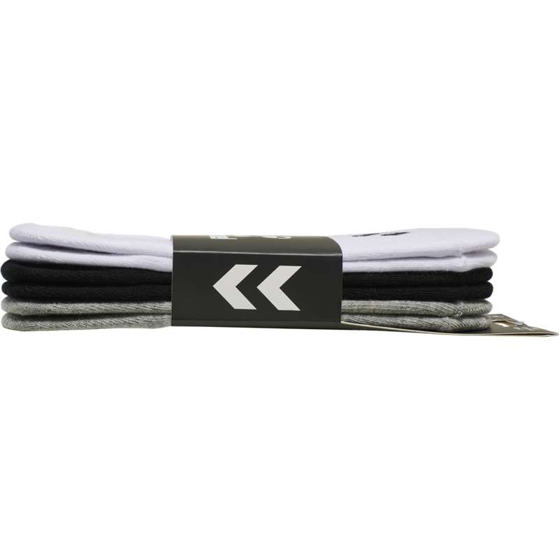 Hummel Chevron 6-pack No Show Ženske Čarape Bijele | 403477-537