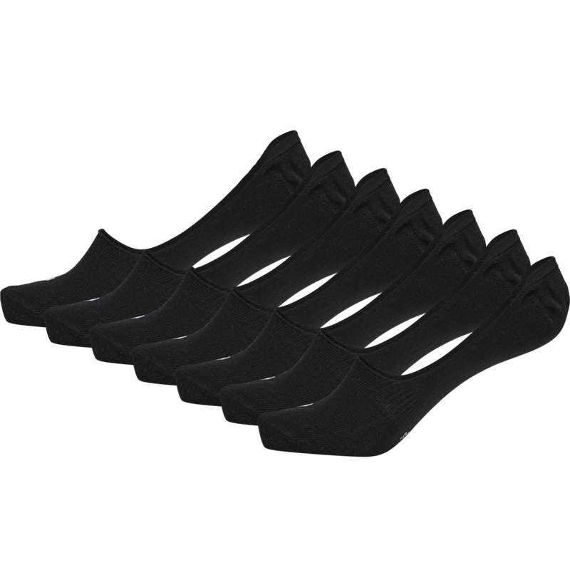 Hummel Chevron 6-pack No Shows Muške Čarape Crne | 728589-810