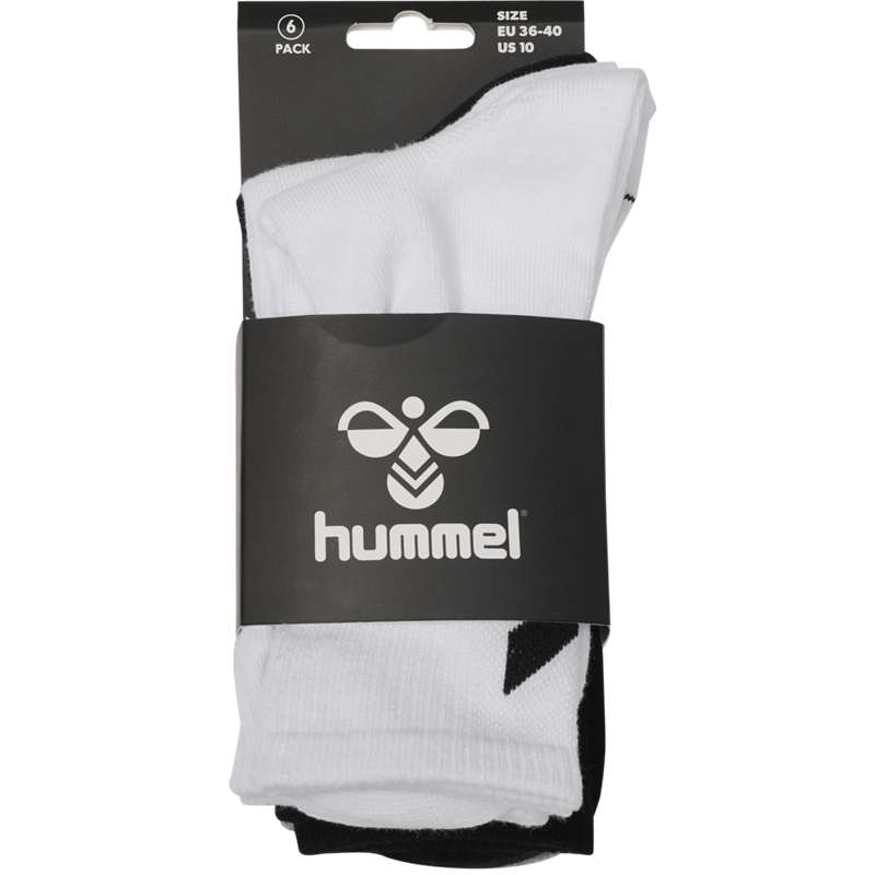 Hummel Chevron 6-packs Muške Čarape Crne | 808522-039