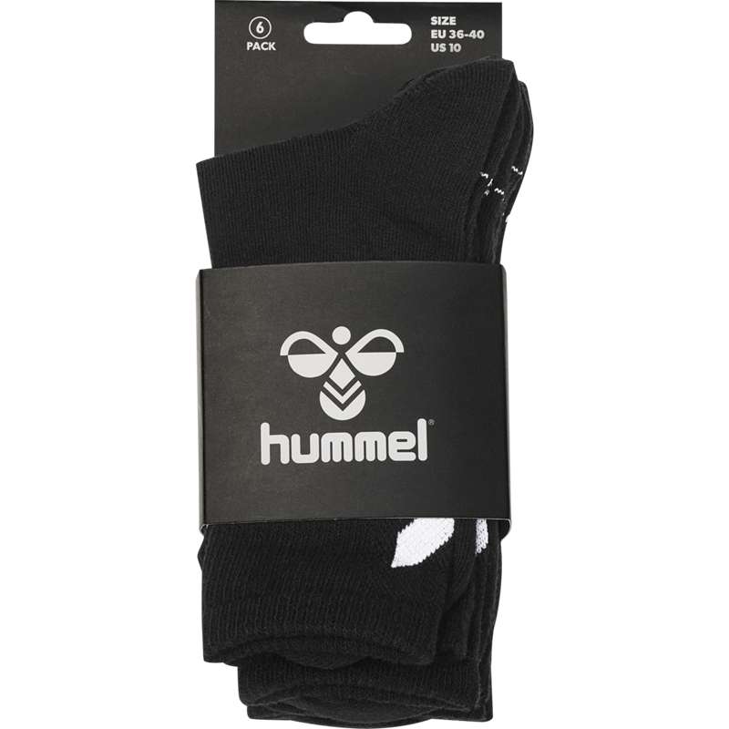 Hummel Chevron 6-packs Muške Čarape Crne | 915513-335