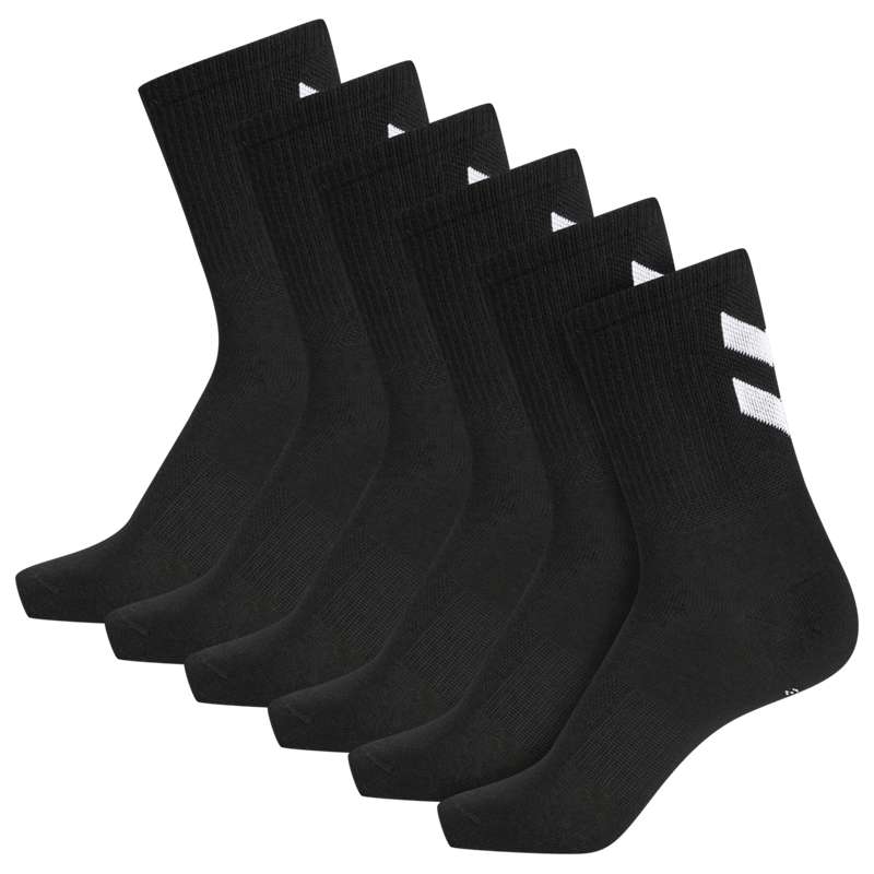 Hummel Chevron 6-packs Muške Čarape Crne | 915513-335