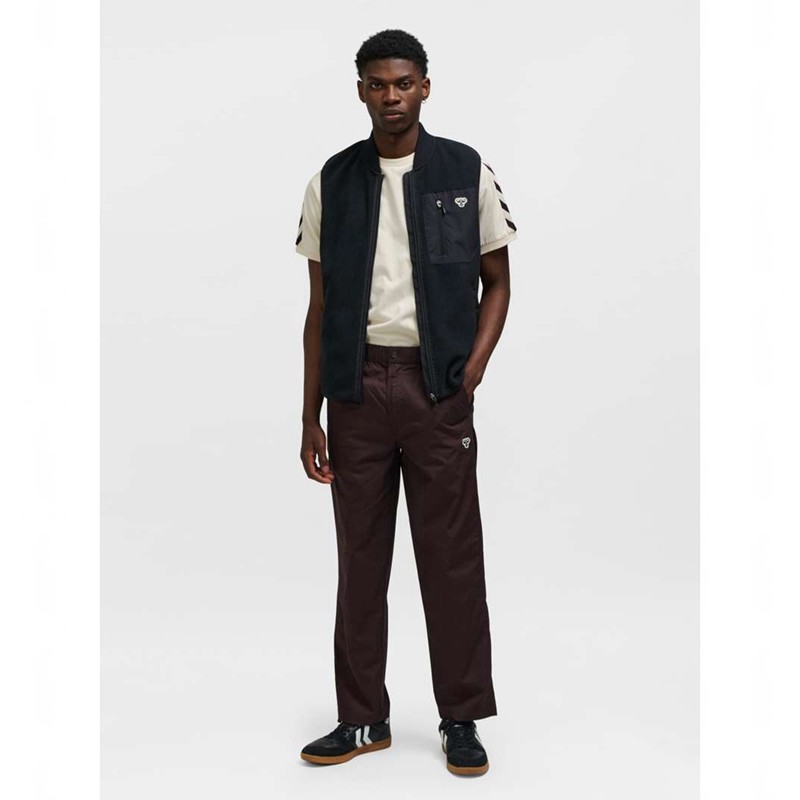 Hummel Chino Bee Muške Hlače Čokoladne | 622604-607
