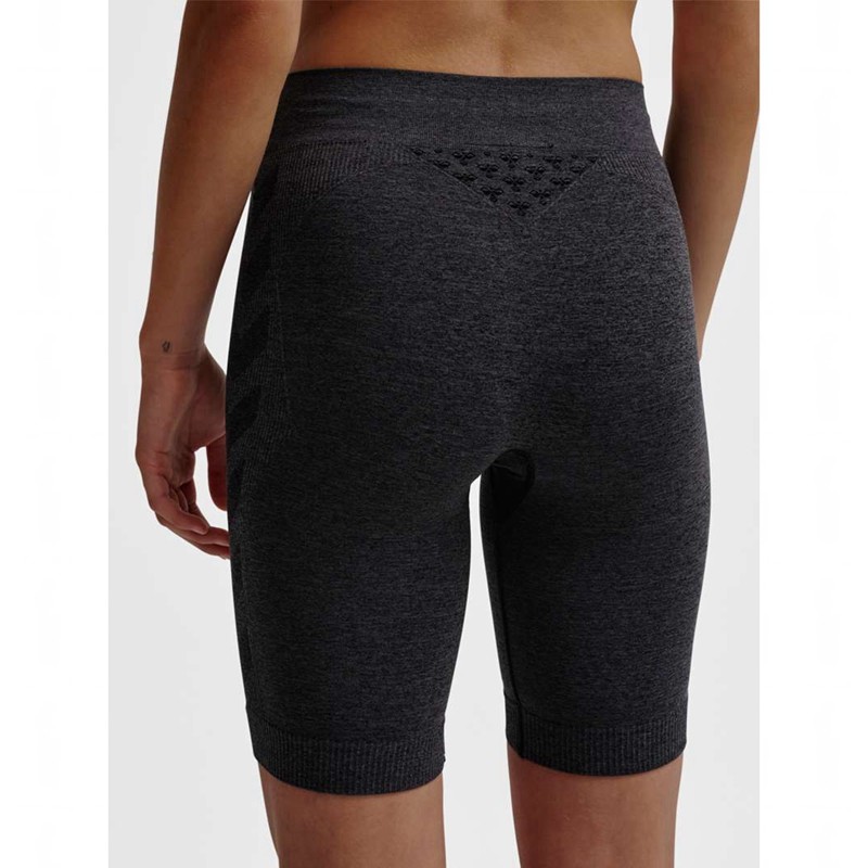 Hummel Ci Seamless Cycling Ženske Kratke Hlače Crne | 916045-773
