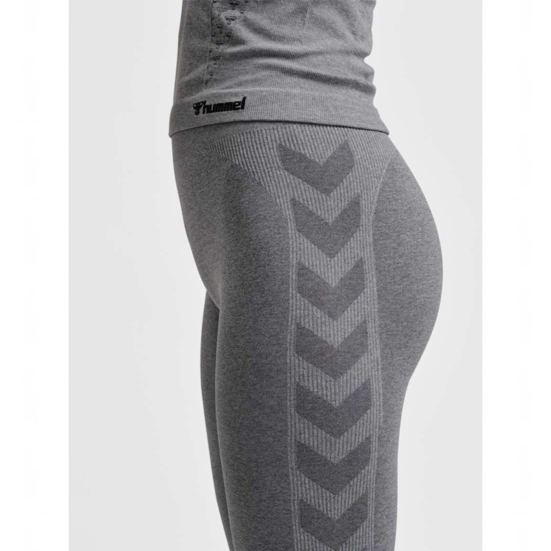 Hummel Ci Seamless Mid Waist Ženske Hulahopke Sive | 238248-675