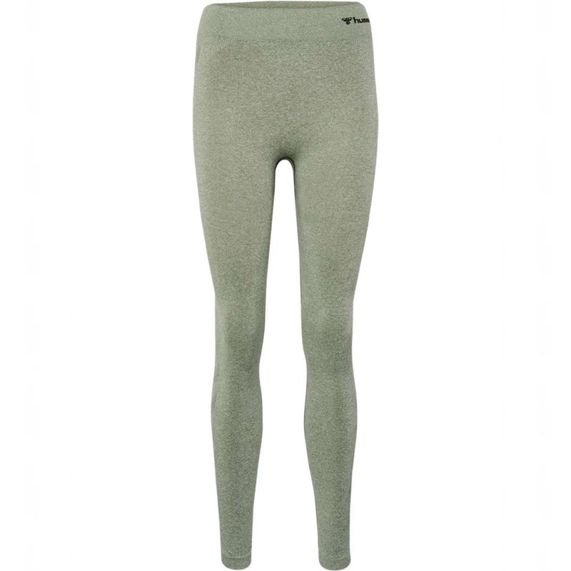 Hummel Ci Seamless Mid Waist Ženske Hulahopke Zelene | 283845-087