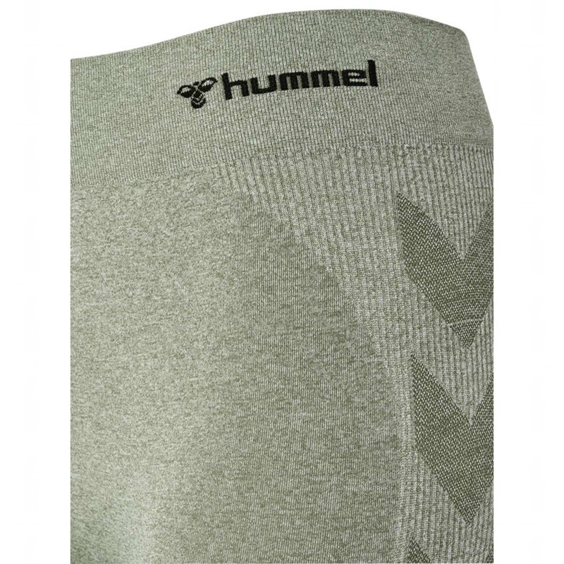 Hummel Ci Seamless Mid Waist Ženske Hulahopke Zelene | 283845-087
