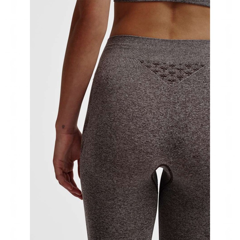 Hummel Ci Seamless Mid Waist Ženske Hulahopke Sive | 105327-379