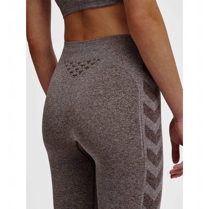 Hummel Ci Seamless Mid Waist Ženske Hulahopke Sive | 105327-379