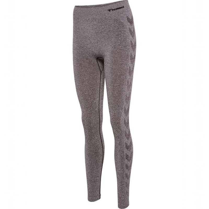 Hummel Ci Seamless Mid Waist Ženske Hulahopke Sive | 105327-379