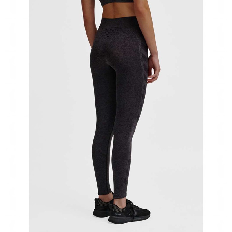 Hummel Ci Seamless Mid Waist Ženske Hulahopke Crne | 284634-624