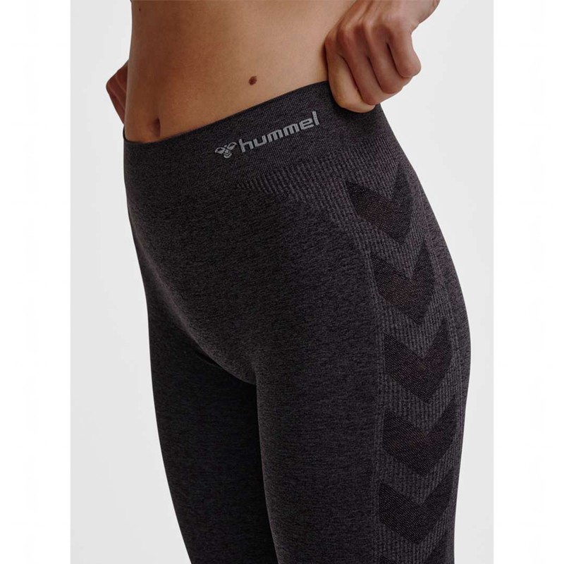 Hummel Ci Seamless Mid Waist Ženske Hulahopke Crne | 284634-624