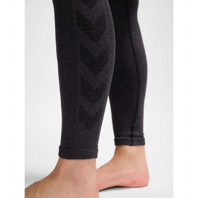 Hummel Ci Seamless Mid Waist Ženske Hulahopke Crne | 284634-624