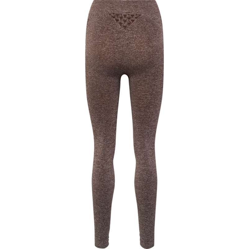 Hummel Ci Seamless Mid Waist Ženske Hulahopke Čokoladne | 132978-350
