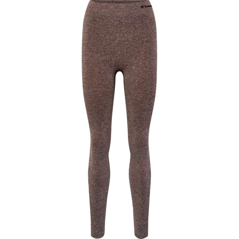 Hummel Ci Seamless Mid Waist Ženske Hulahopke Čokoladne | 132978-350