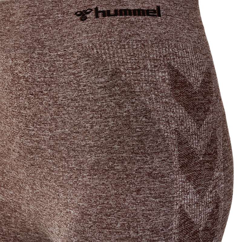 Hummel Ci Seamless Mid Waist Ženske Hulahopke Čokoladne | 132978-350