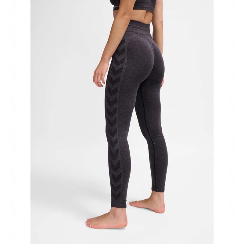 Hummel Ci Seamless Mw Scrunch Ženske Hulahopke Crne | 328720-931