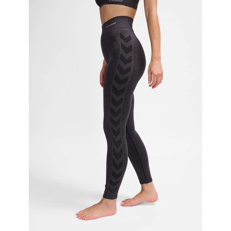 Hummel Ci Seamless Mw Scrunch Ženske Hulahopke Crne | 328720-931