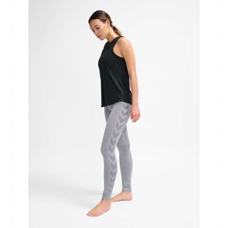 Hummel Ci Seamless Mw Scrunch Ženske Hulahopke Sive | 545233-192