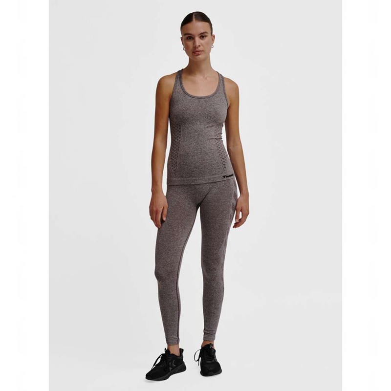 Hummel Ci Seamless Ženske Majica bez Rukava Sive | 433812-014