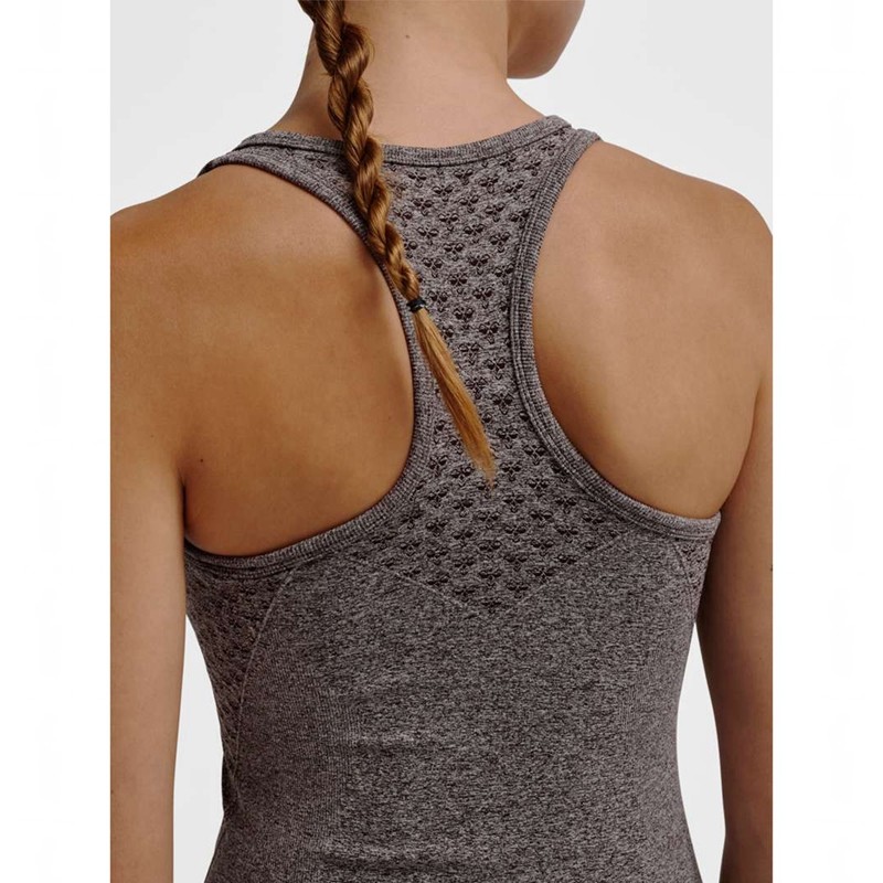 Hummel Ci Seamless Ženske Majica bez Rukava Sive | 433812-014