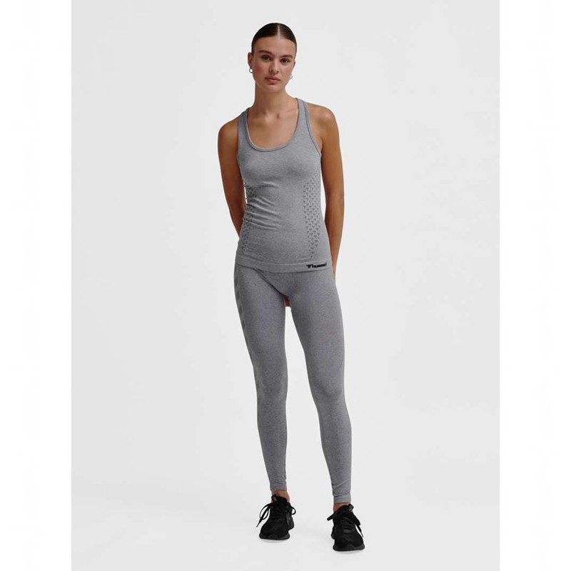 Hummel Ci Seamless Ženske Majica bez Rukava Sive | 518014-849