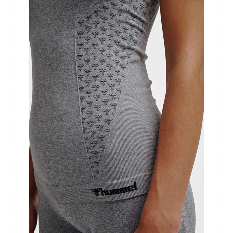 Hummel Ci Seamless Ženske Majica bez Rukava Sive | 518014-849