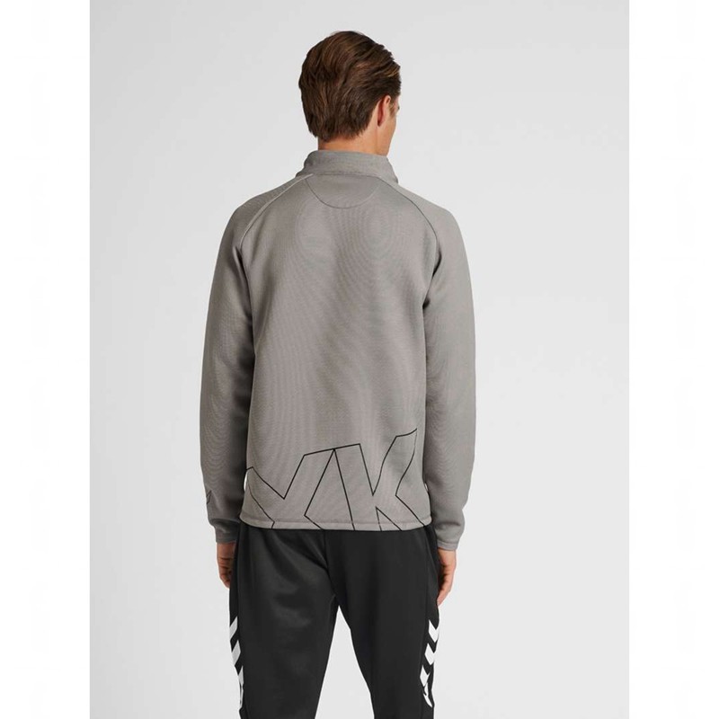 Hummel Cima Xk Zip Muške Majice Sive | 049344-171